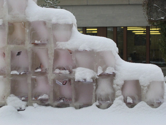 Eis Skulptur