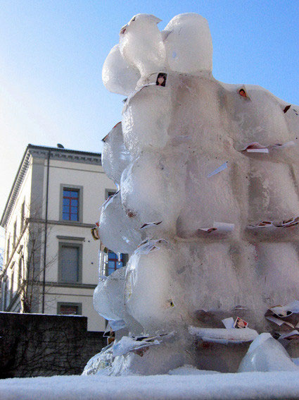 Eis Skulptur