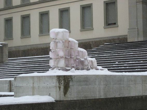 Eis Skulptur