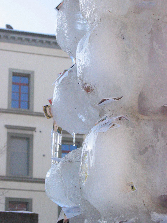 Eis Skulptur