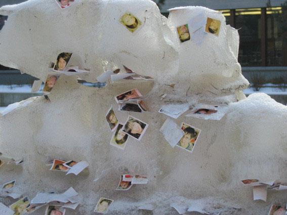 Eis Skulptur