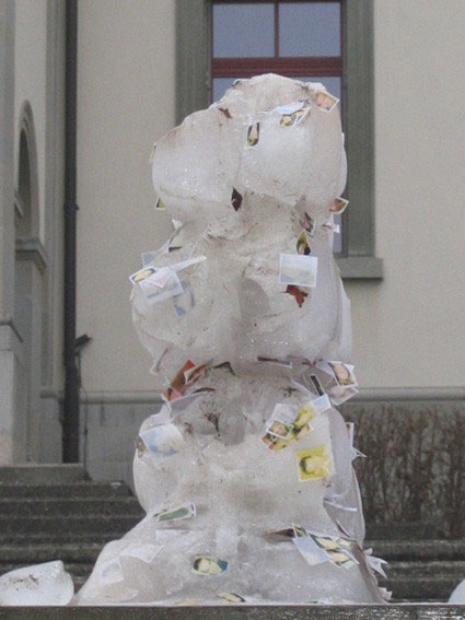 Eis Skulptur